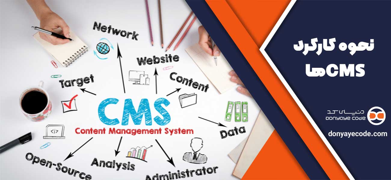 نحوه کارکرد CMS ها