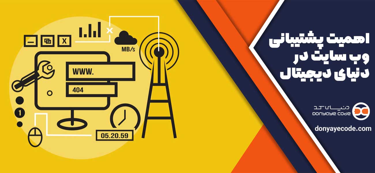 اهمیت پشتیبانی وب سایت در دنیای دیجیتال