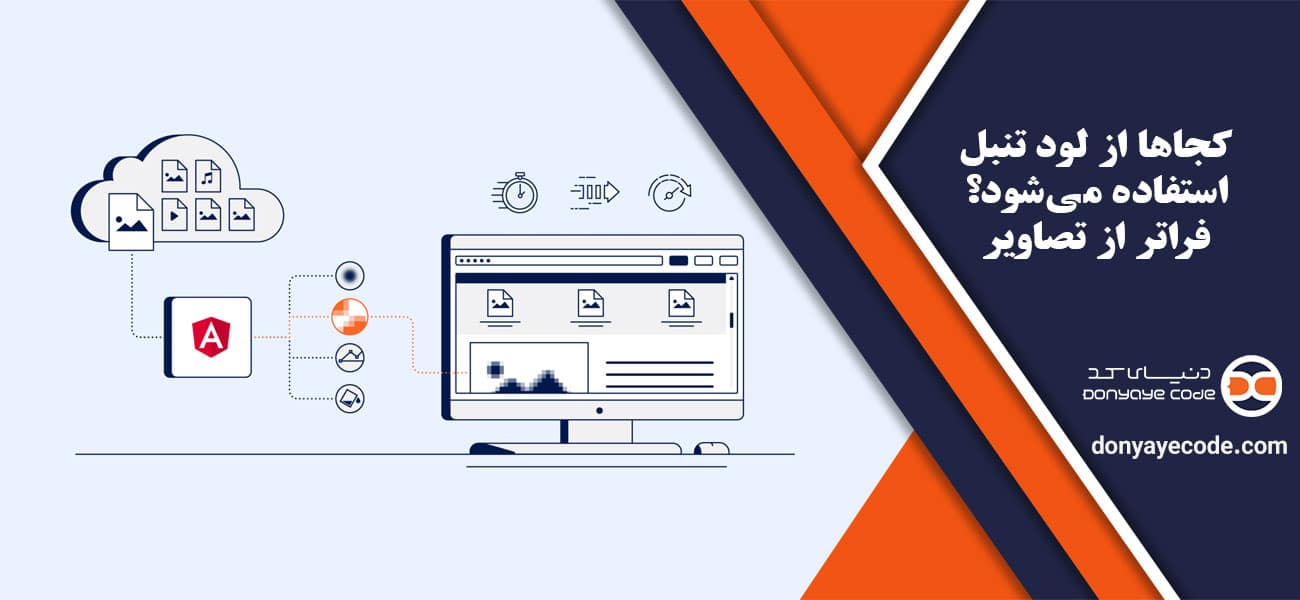 کجاها از لود تنبل استفاده میشود؟ فراتر از تصاویر