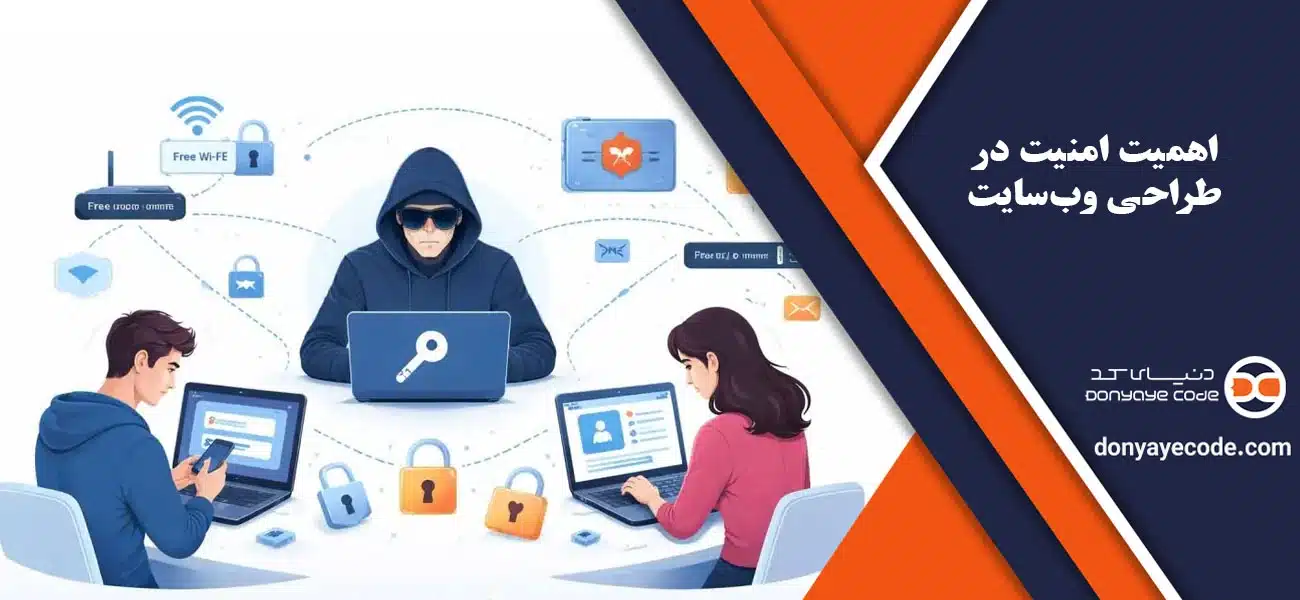 اهمیت امنیت در طراحی وبسایت